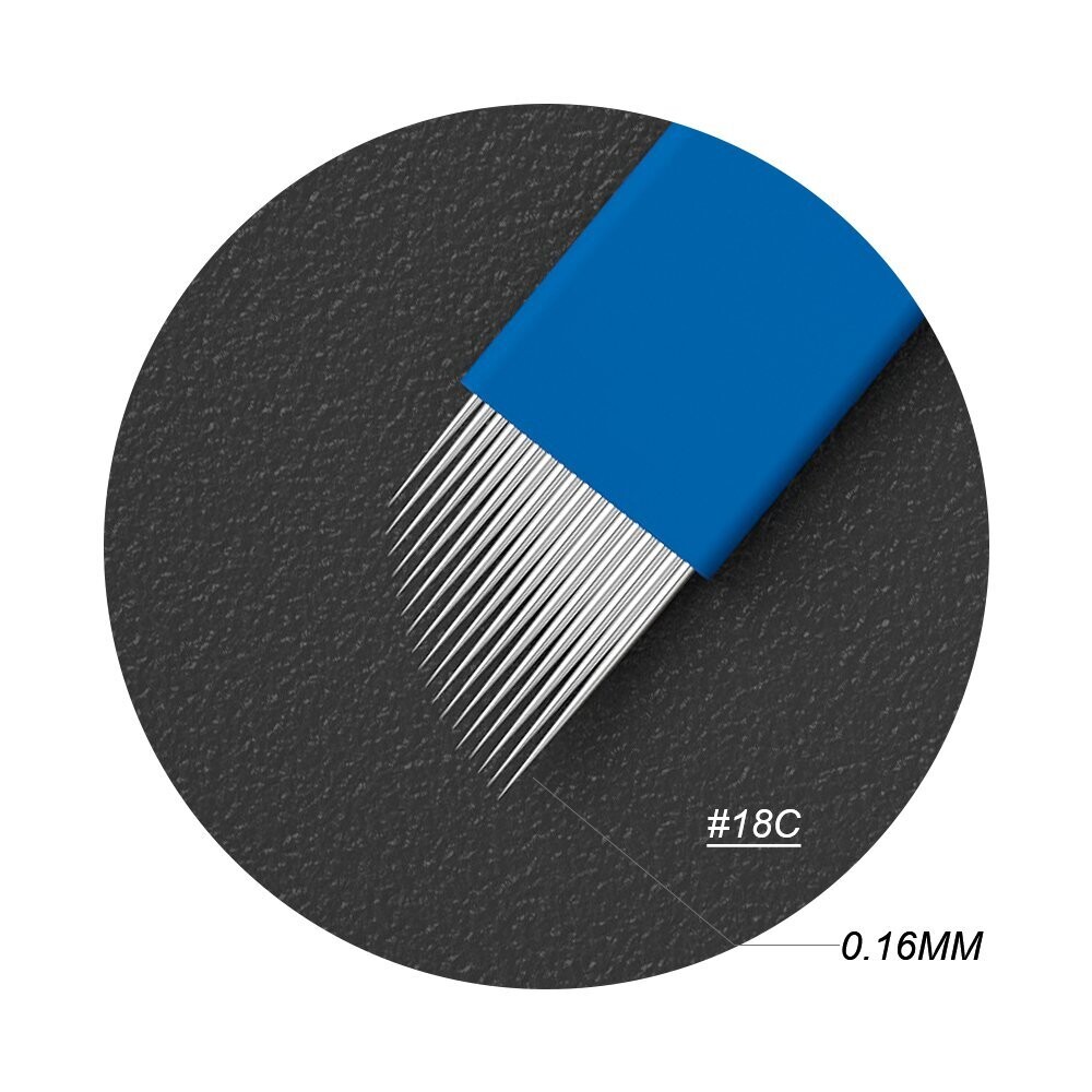Micro Blades #18C-O.16MM Blue (50 Piece Box)