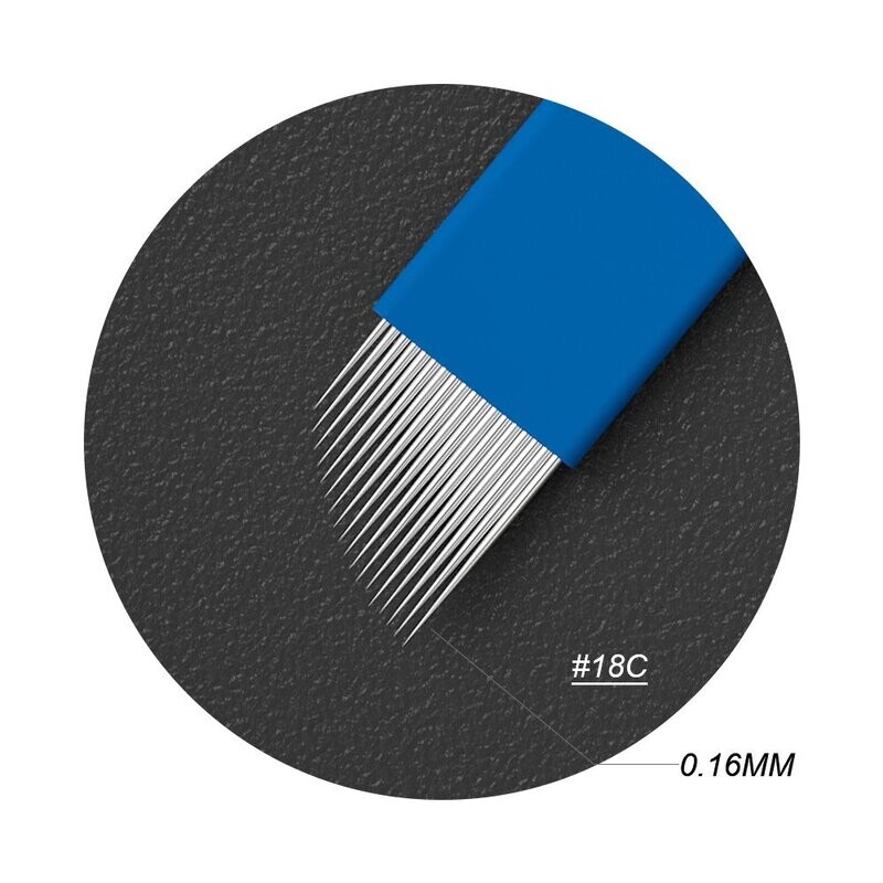 Micro Blades #18C-O.16MM Blue (50 Piece Box)