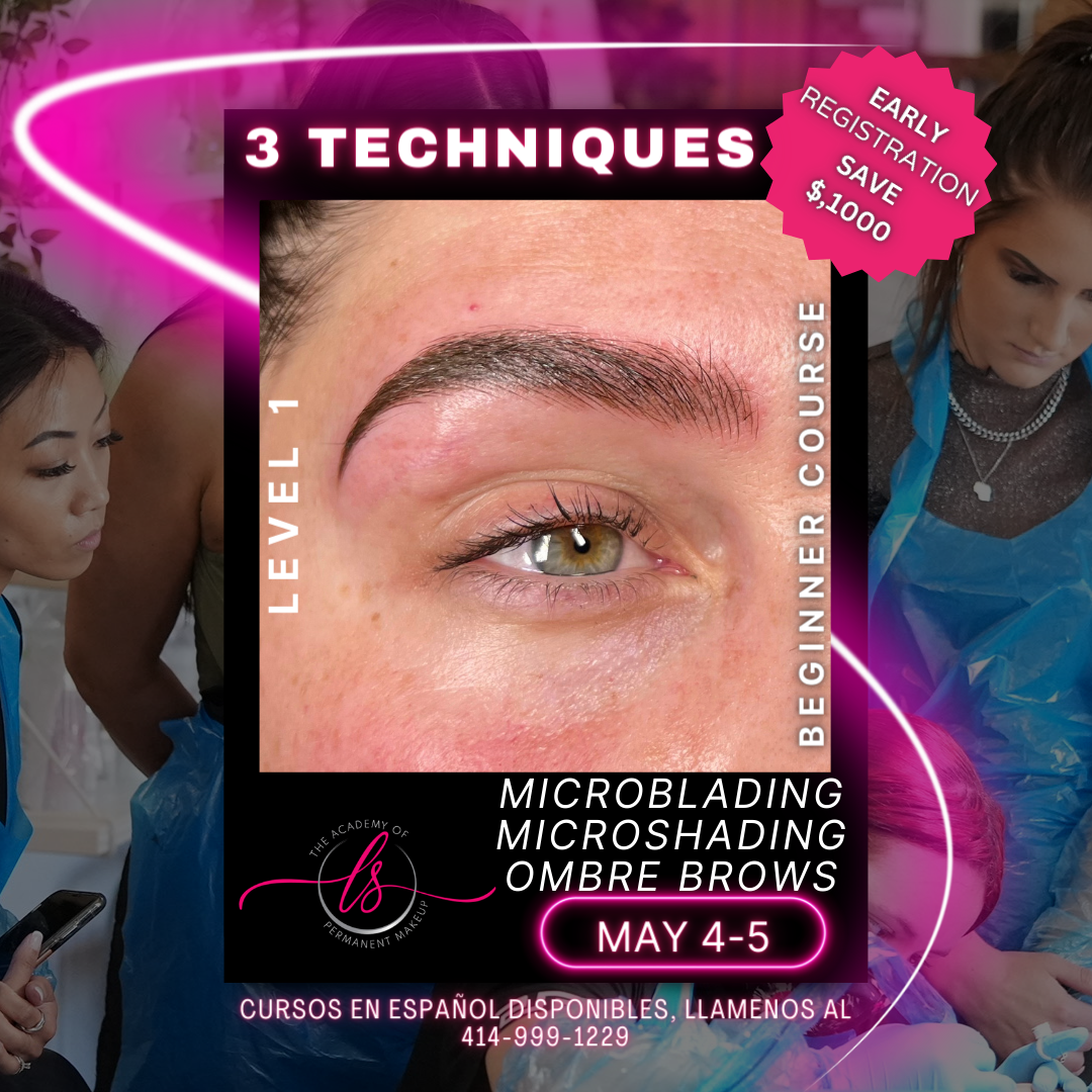May 4-5: PMU Brow Course (Level 1 )
