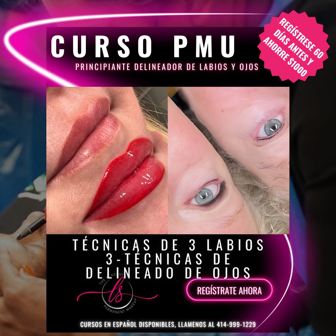 CURSO DE LABIOS Y DELINEADOR DE OJOS: PRINCIPIANTE (Nivel 1)