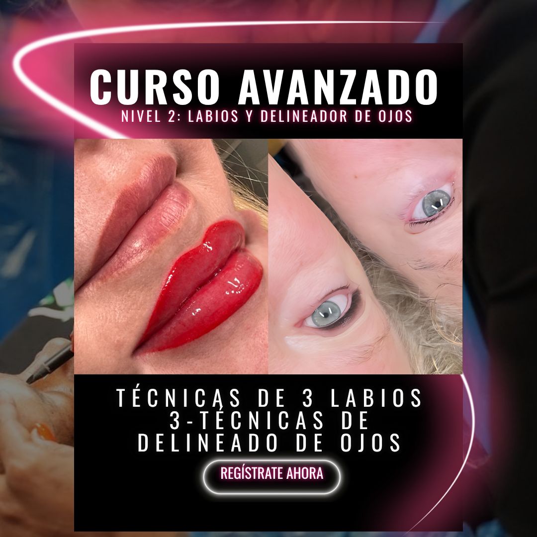 Curso en Español Nivel 1 – Principiante de Labios y Delineado de Ojos