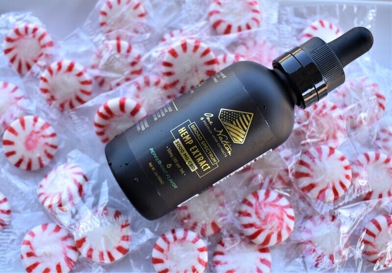 60mL Broad Spectrum Oil Peppermint