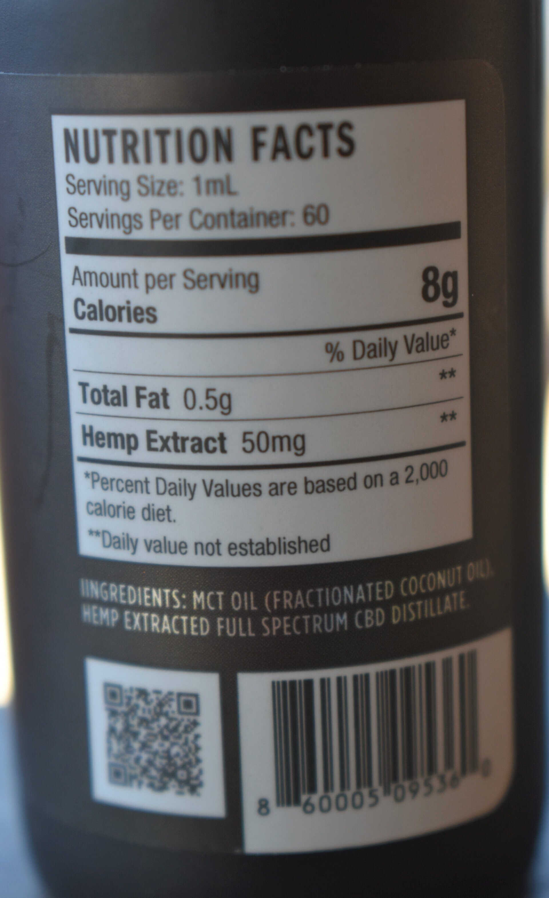 60mL Natural Full Spectrum Oil