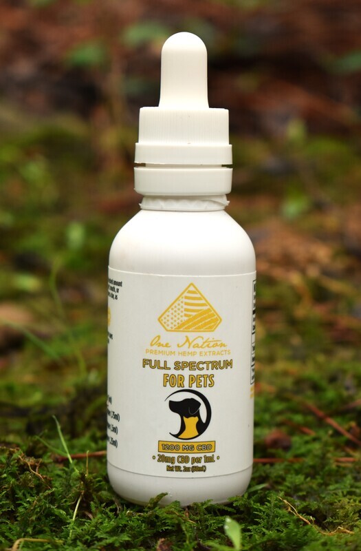 60mL Full Spectrum Oil For Pets