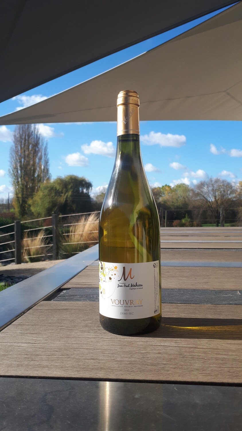 Vouvray AOP  Demi-Sec 2014 Tranquille 6 Bouteilles