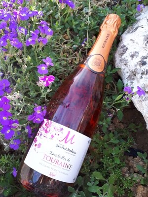 Fines Bulles de Touraine AOP Méthode Traditionnelle Rosé 6 bouteilles