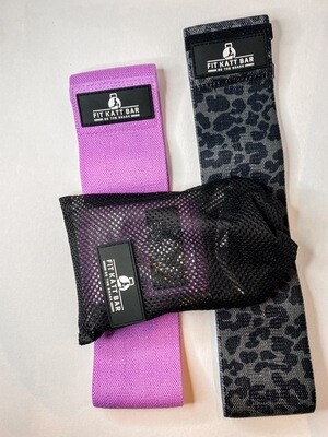FitKattBar Fabric Glute Bands 
Small and Medium