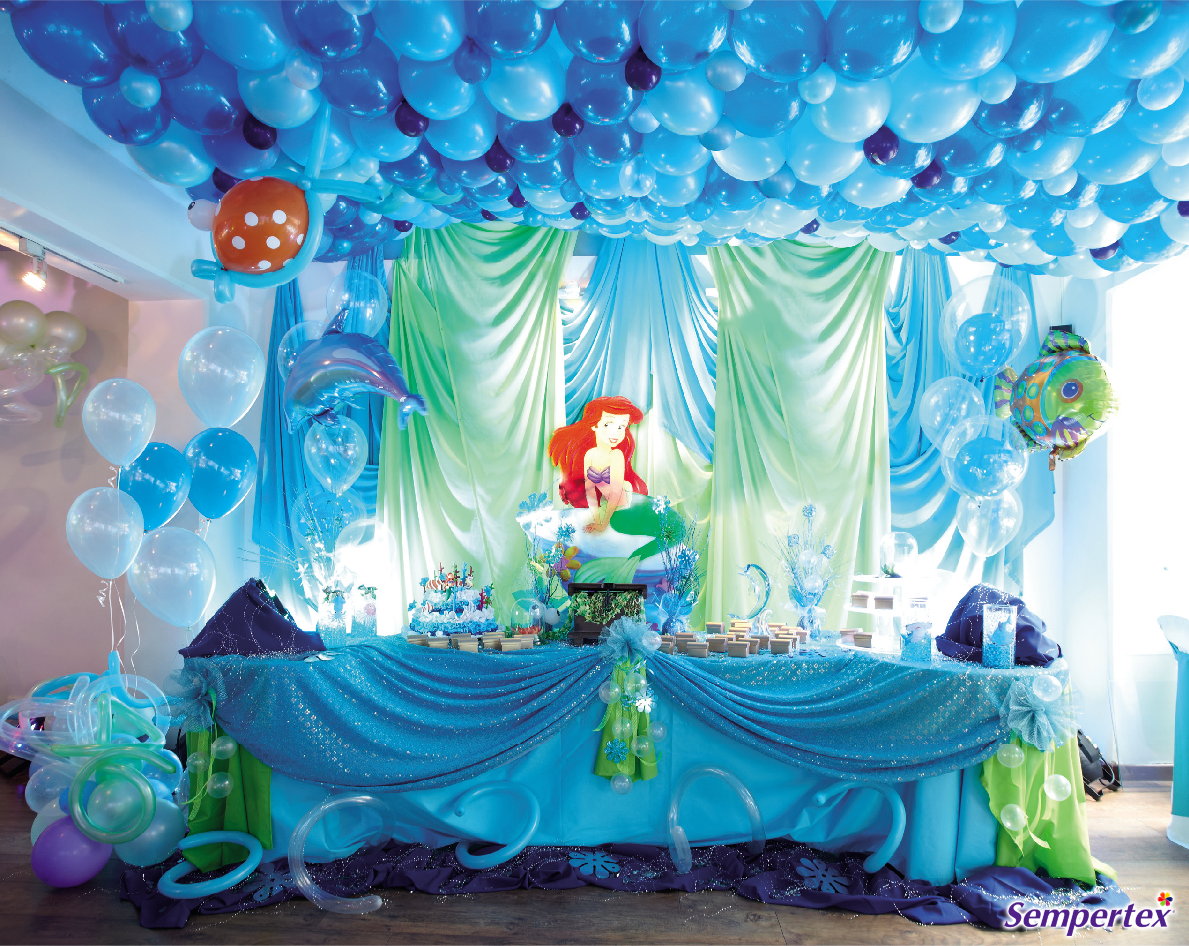 Fiesta tematica de la Sirenita Ariel