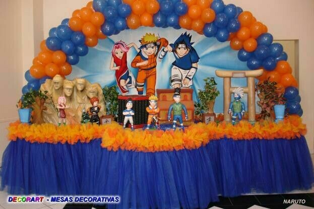 Fiesta tematica de Naruto