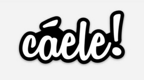 Cáele Sticker