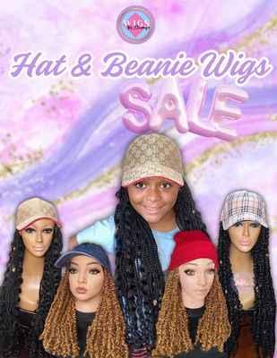 CAP &amp; BEANIE WIGS