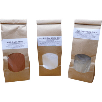 Certified Organic Australian BENTONITE Clay