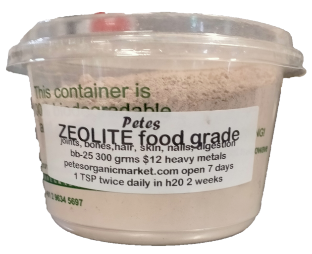 Certified Organic Zeolite
