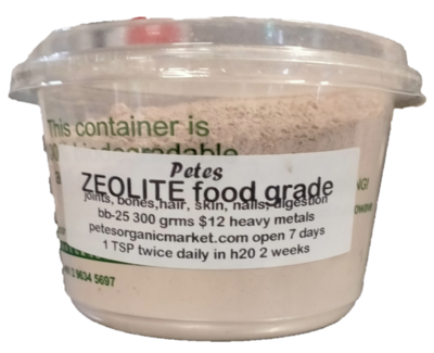 Certified Organic Zeolite