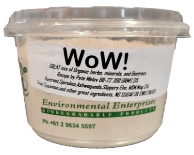Pete&#39;s WOW Powder 500 mls