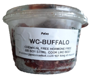 WILD  Organic Buffalo 500GRMS