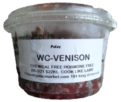 Certified Organic Venison