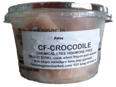 Chemical Free Crocodile