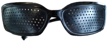 Pinhole  Glasses [OUTSIDE OF AUSTRALIA ONLY ] w OS people use this option. GO TO OTHER PINHOLE GLASSES TAB FOR AUSTRALIA  THERE ARE TWO TABS!!!!!!!!.thanks!