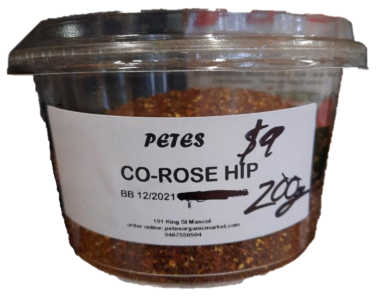 Certified Organic Rose Hip