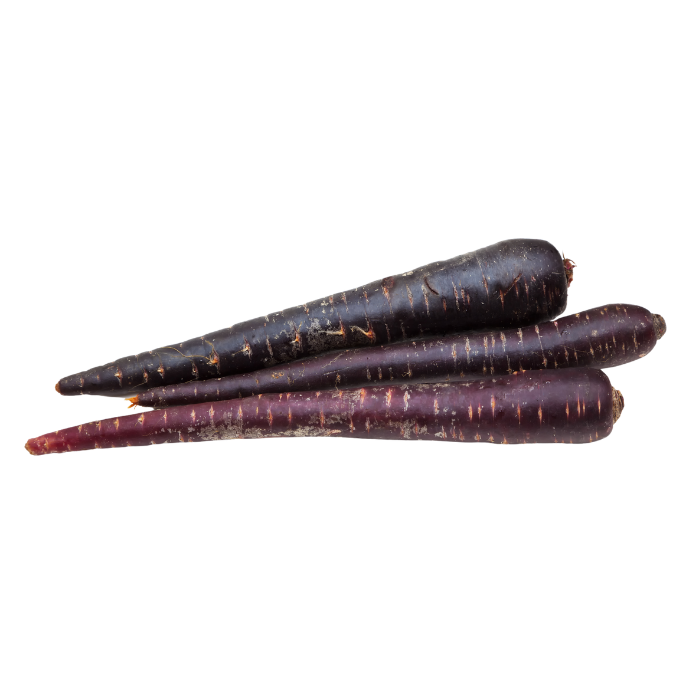 Certified Organic Purple Carrots 500 grms