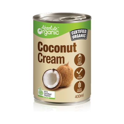 Certified Organic Coconut Cream  $4.40 for 300grms makes 500mls