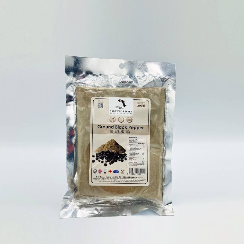 200g 黑胡椒粉 200g Ground Black Pepper