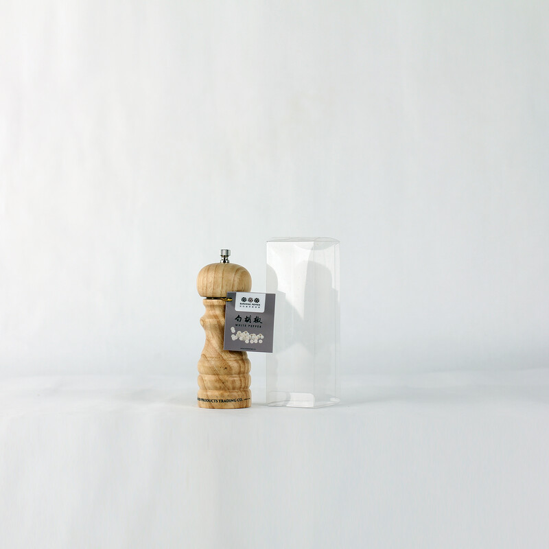 15g 白胡椒 橡木研磨器5&quot;	 15g White Pepper Oak Pepper Grinder 5&quot;