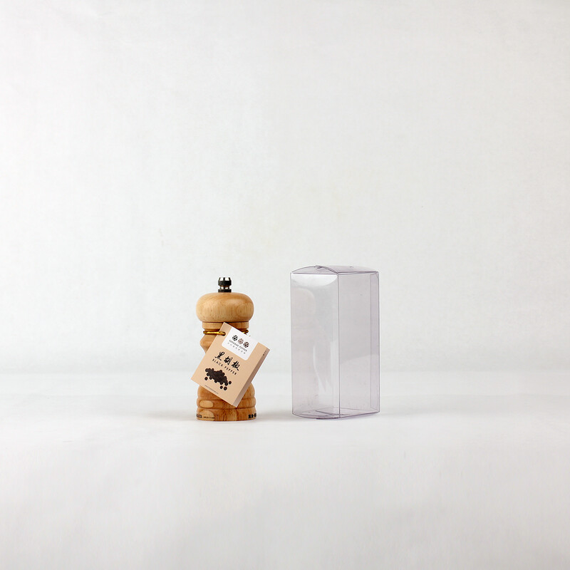 10g 黑胡椒 橡木研磨器4&quot;	 10g Black Pepper Oak Pepper Grinder 4&quot;