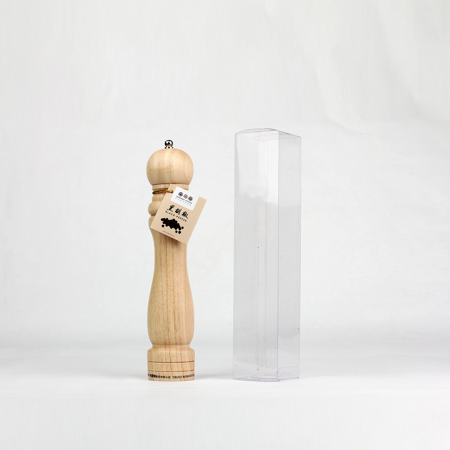 40g 黑胡椒 橡木研磨器10&quot;	 40g Black Pepper Oak Pepper Grinder 10&quot;