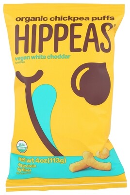 Hippeas Organic Chickpea Vegan White Cheddar Puffs