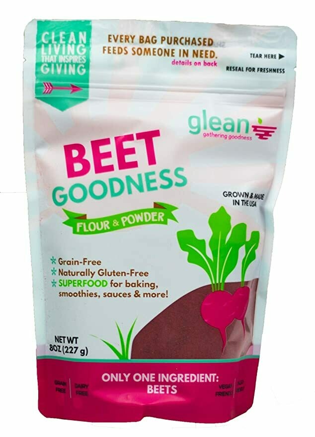 Glean Beet Goodness Flour & Powder