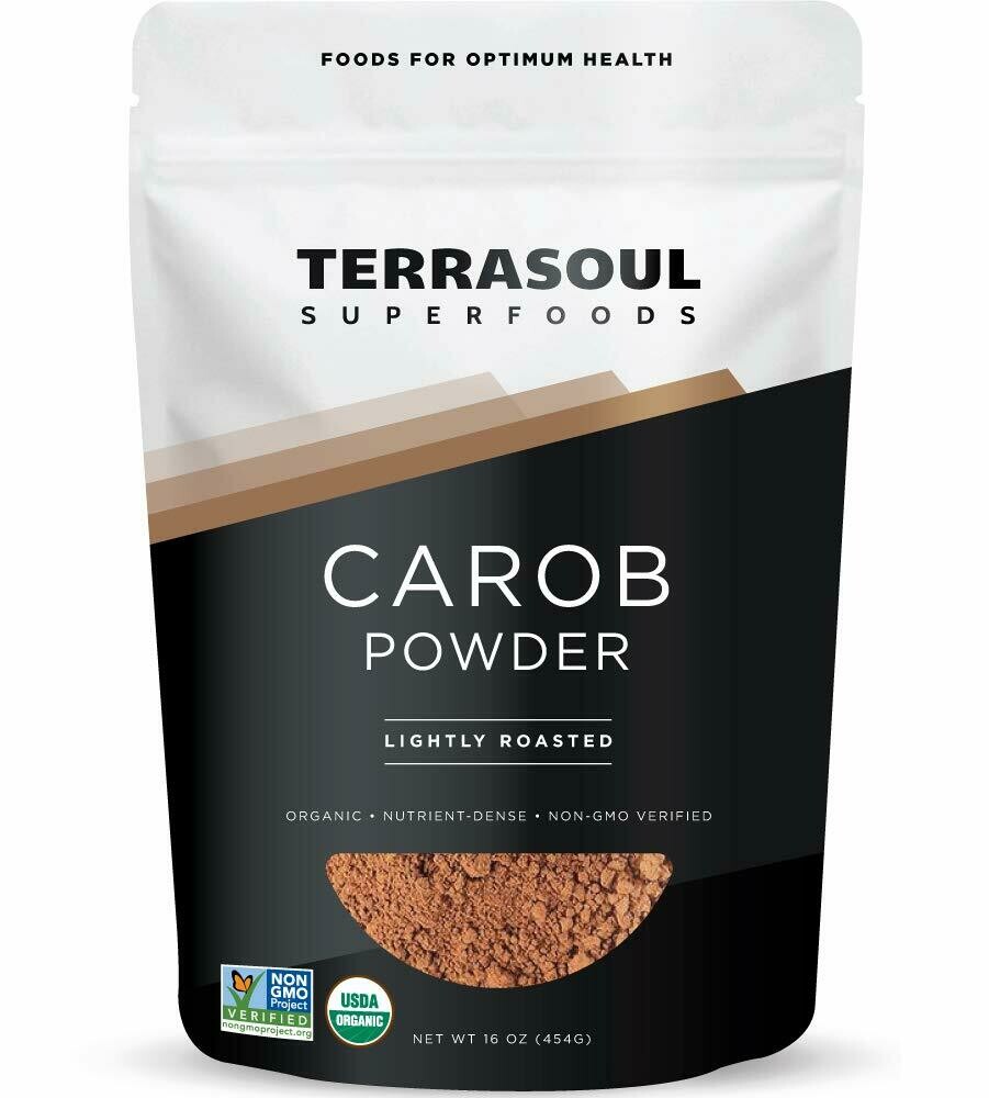 Terrasoul Superfoods Carob Powder Lightly Roasted