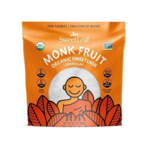 Sweet Leaf Monk Fruit Organic Sweetener
