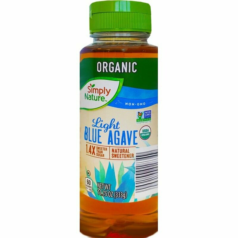 Simply Nature Light Blue Agave Syrup