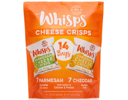 Whisp Cheese Crisps 14 bags
