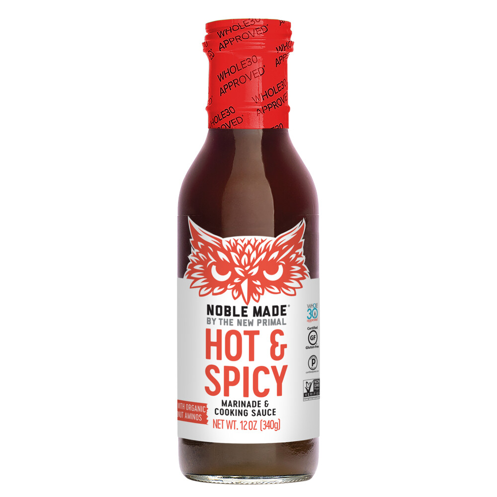 Noble Made Hot & Spicy Marinade and Sauce