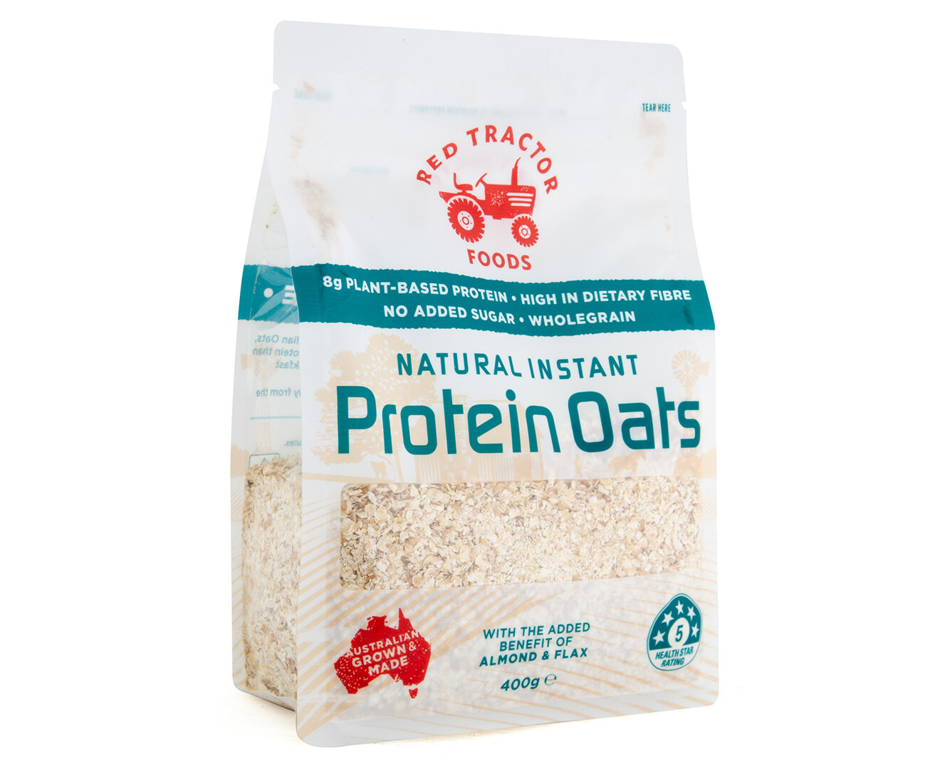 Red Tractor Foods Natural Instant Protein Oats