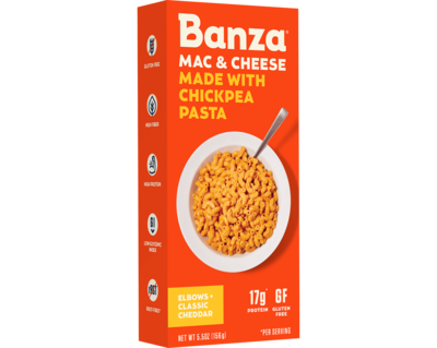 Banza Mac & Cheese Elbows Classic Cheddar