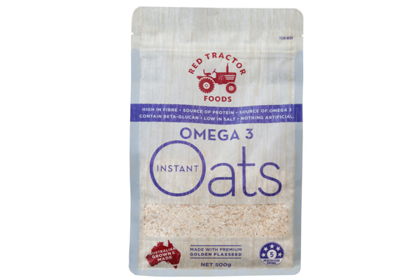 Red Tractor Foods Omega 3 Instant Oats