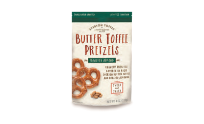 Butter Toffee Pretzels Roasted Almond