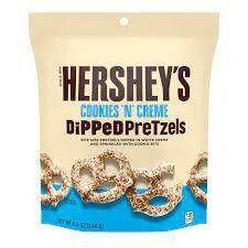 Hershey's Cookies n Creme Dipped Pretzels