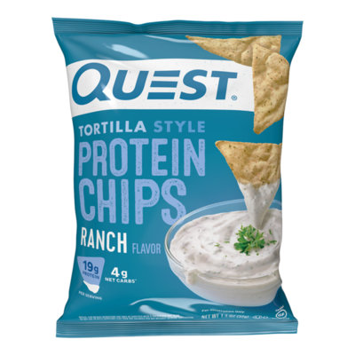 Quest Tortilla Style Protein Chips Ranch