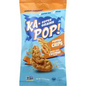 Ka-pop Super Grains Popped Chips Dairy Free Cheddar