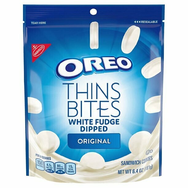 Oreo White Fudge Covered Bites Original