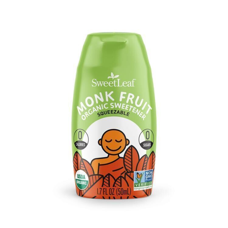Sweet Leaf Organic Monk Fruit Squeezable