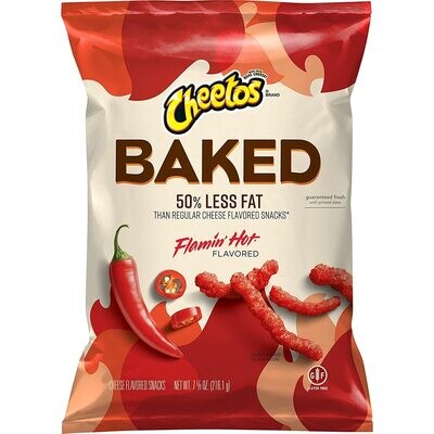 Cheetos Baked Flamin' Hot Flavored