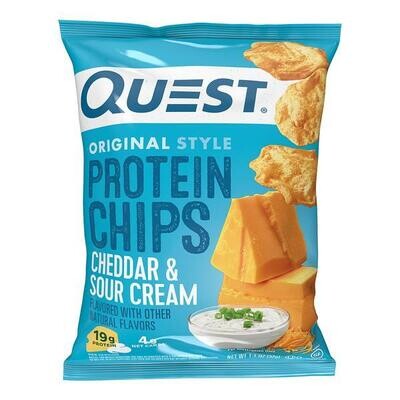 Quest Tortilla Style Protein Chips Cheddar & Sour Cream