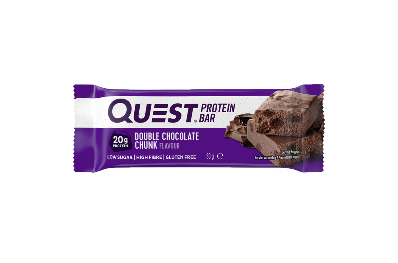 Quest Double Chocolate Chunk Protein Bar (12 Pack Box)