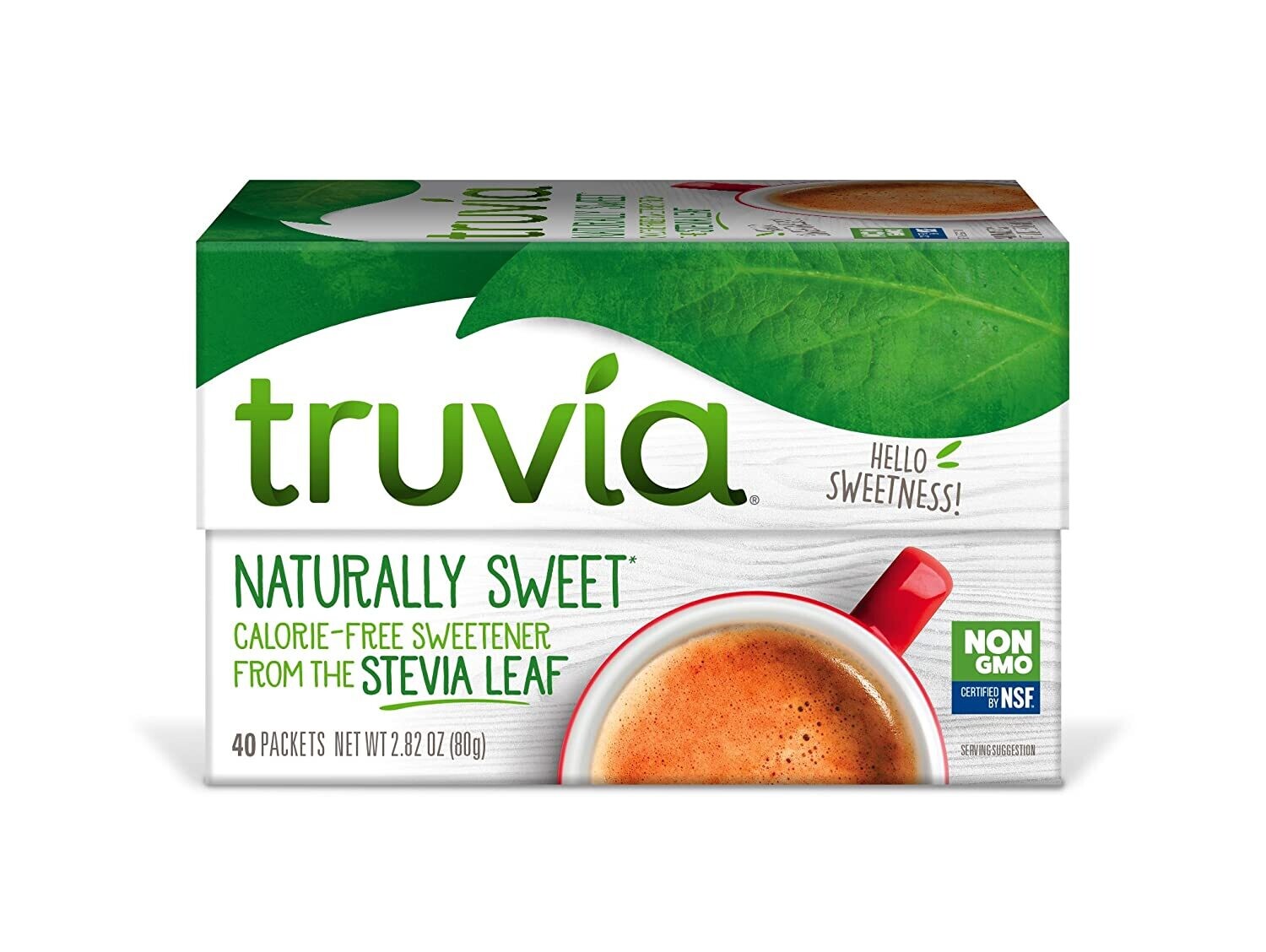 Truvia Naturally Sweet Calorie Free Sweetener from Stevia Leaf
